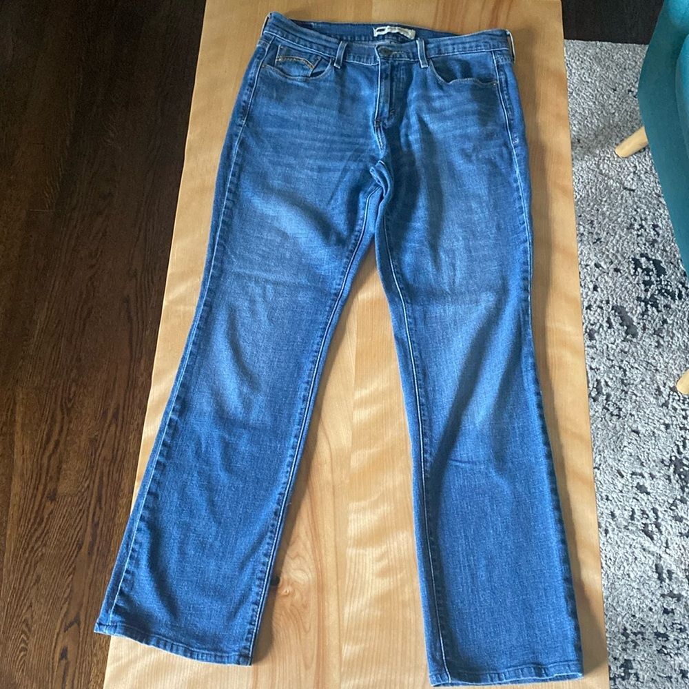 Levi Denim 505th Straight Leg Jeans (W29, L34)